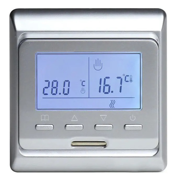 Терморегулятор In-Therm E51.716 Серебро програмируемый -1